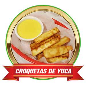 croquetas de yuca en freidora de aire