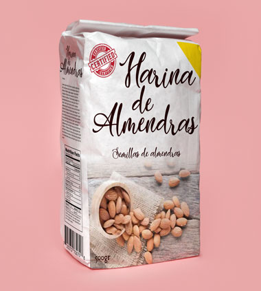 harina de almendra