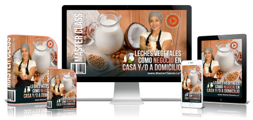 leches vegetales como negocio - capacitacion curso